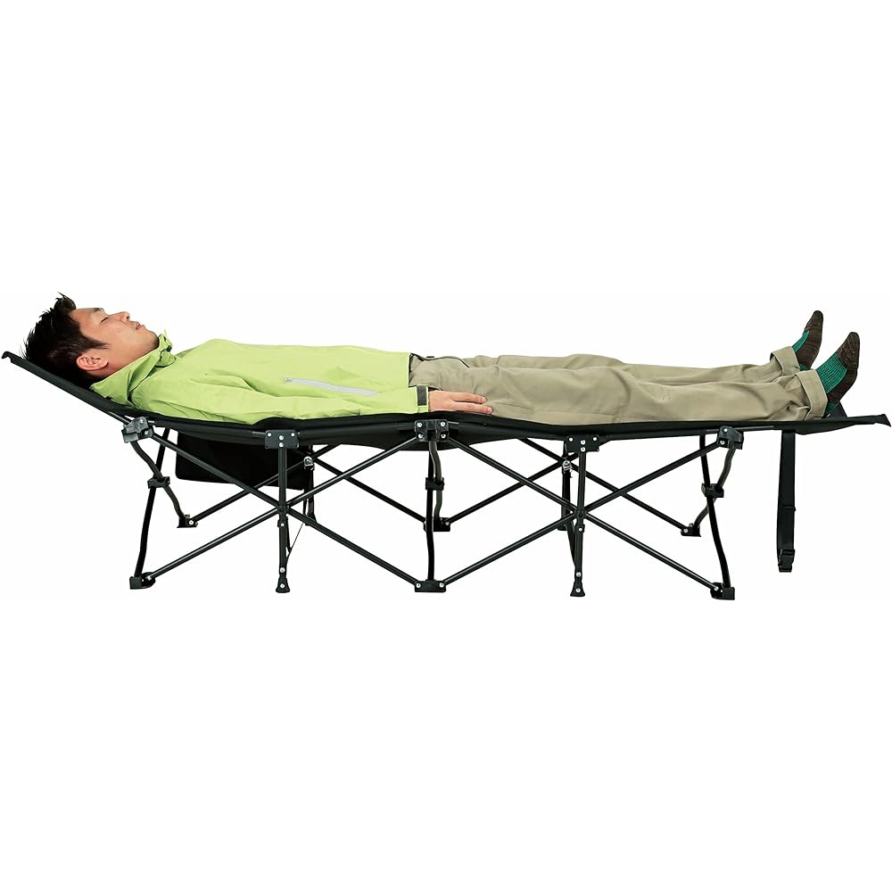 CAPTAIN STAG Camp Bed Folding Camping Bed CS Black Label UB-2004