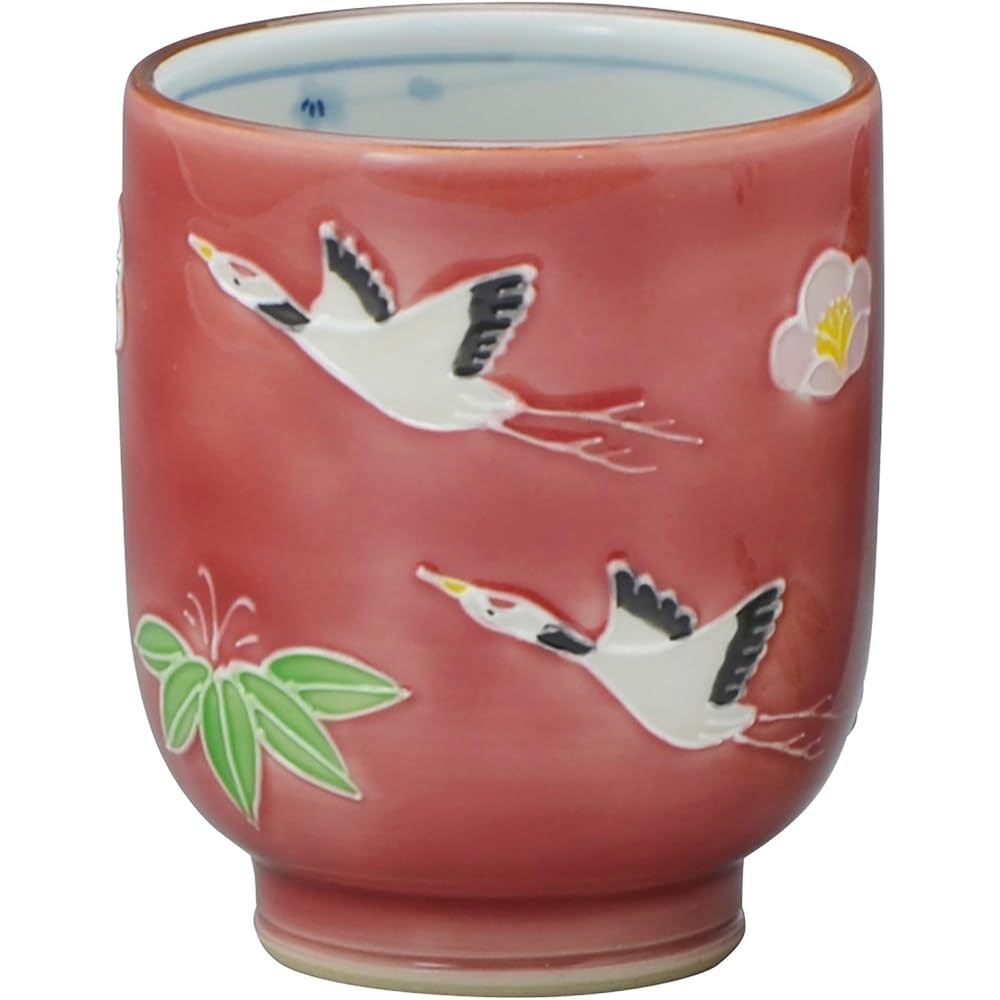 Kyoto ware, Kiyomizu ware, Shoho kiln, set teacup, flying USI943