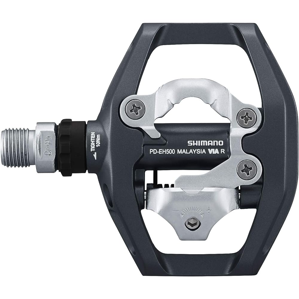 SHIMANO Pedal (SPD) PD-EH500 Trekking Single-sided SPD/Single-sided flat SM-SH56 cleat included EPDEH500