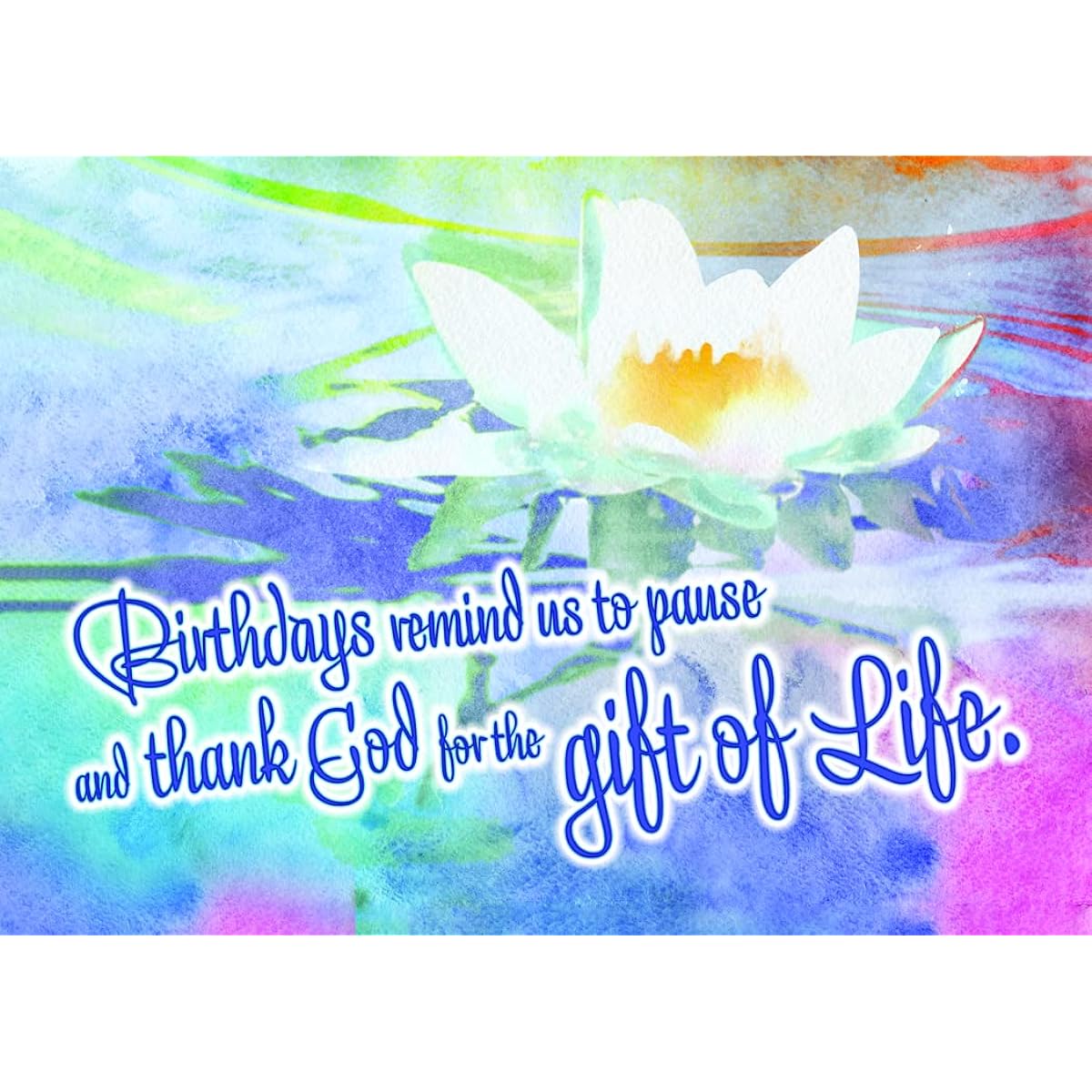 Birthday Treasures - Birthday Greeting Cards - NIV Bible - (Box of 12)