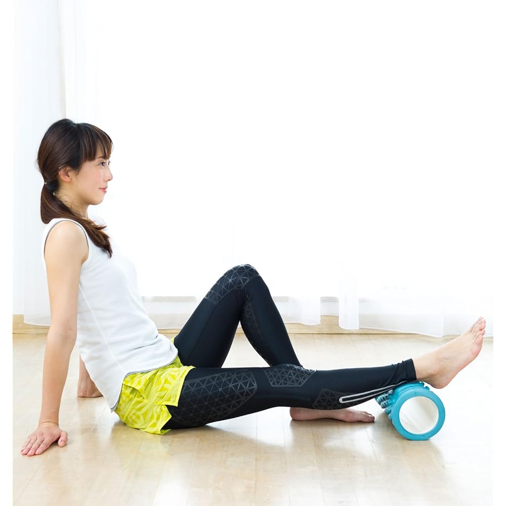tone YM-02 bumpy stretch roller 14×32cm green