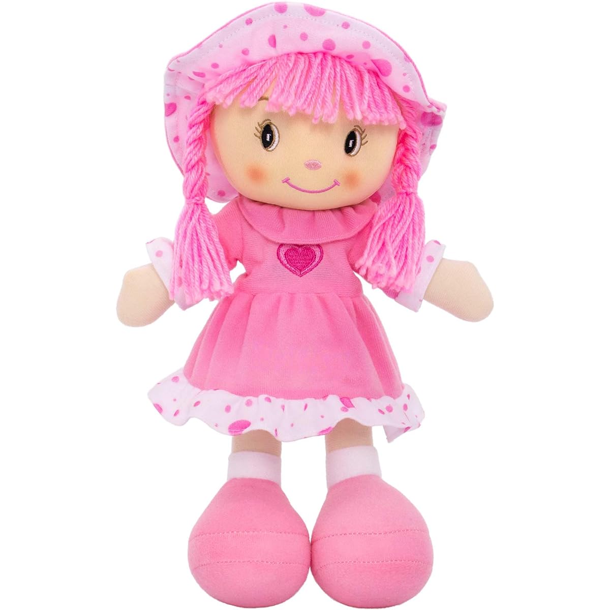 Dibsies Sweetheart Cuddle Doll 14" Pink DPS-DO-0002-PK-UN