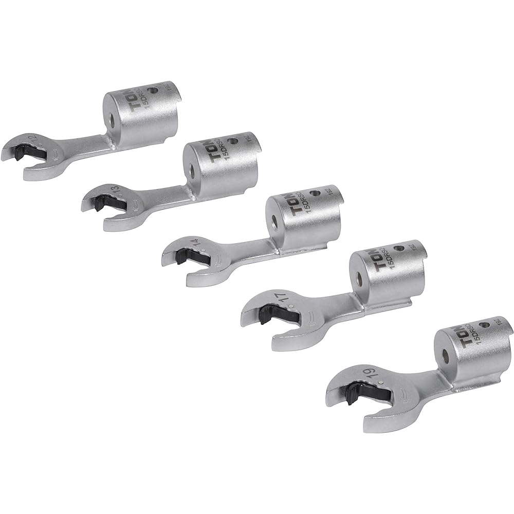 TONE Quick Spanner Head Set for Interchangeable Torque Wrench 19DRSQ40 φ19mm Contents: 4 items