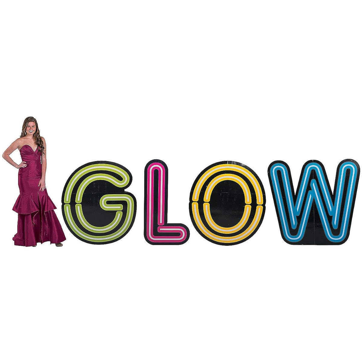 Luminous Party Letter Stand Up Large Party Decoration