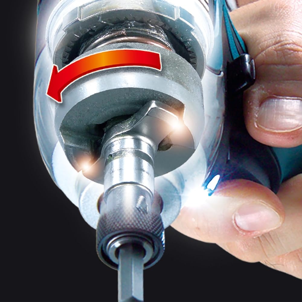 Makita Rechargeable Impact Driver 14.4V2Ah with 2 batteries, charger, and case MTD001DSAX