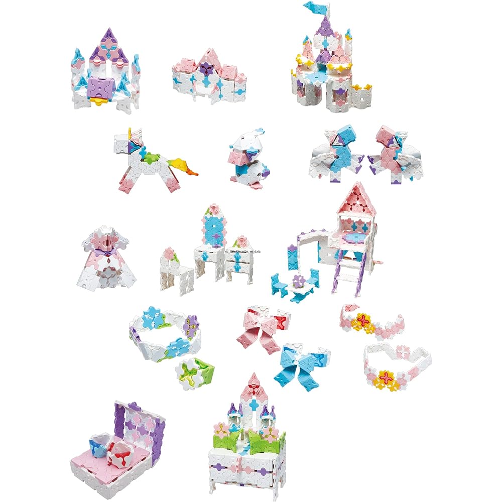Yoshiritsu LaQ Sweet Collection Twinkle Castle White L007827