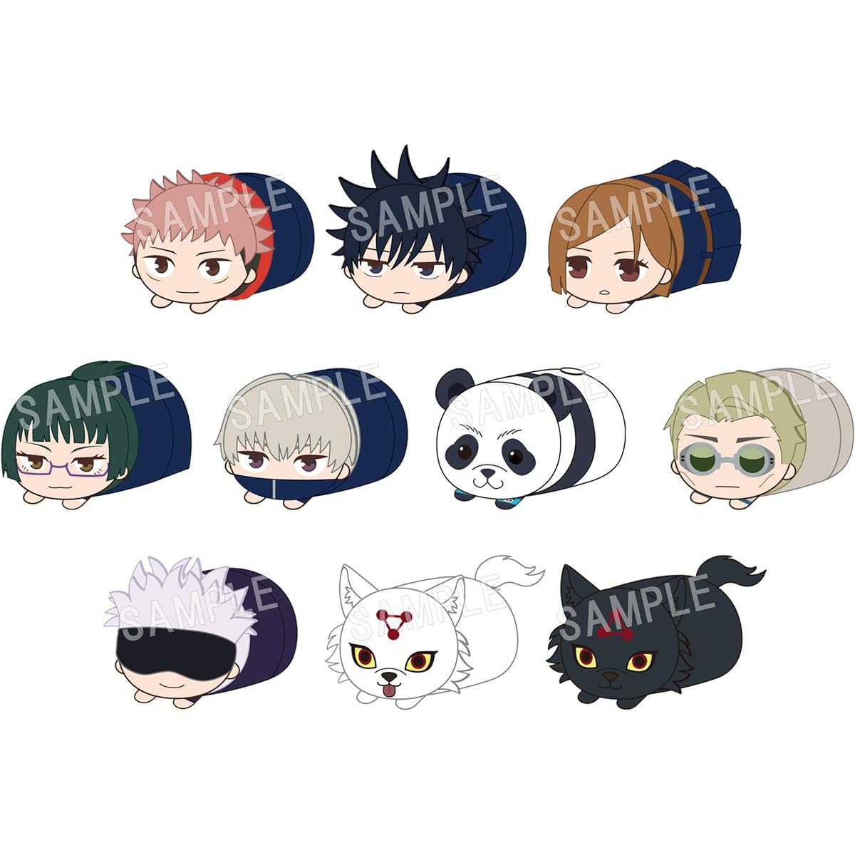 Jujutsu Kaisen Mamekororin Plush Mascot BOX Product