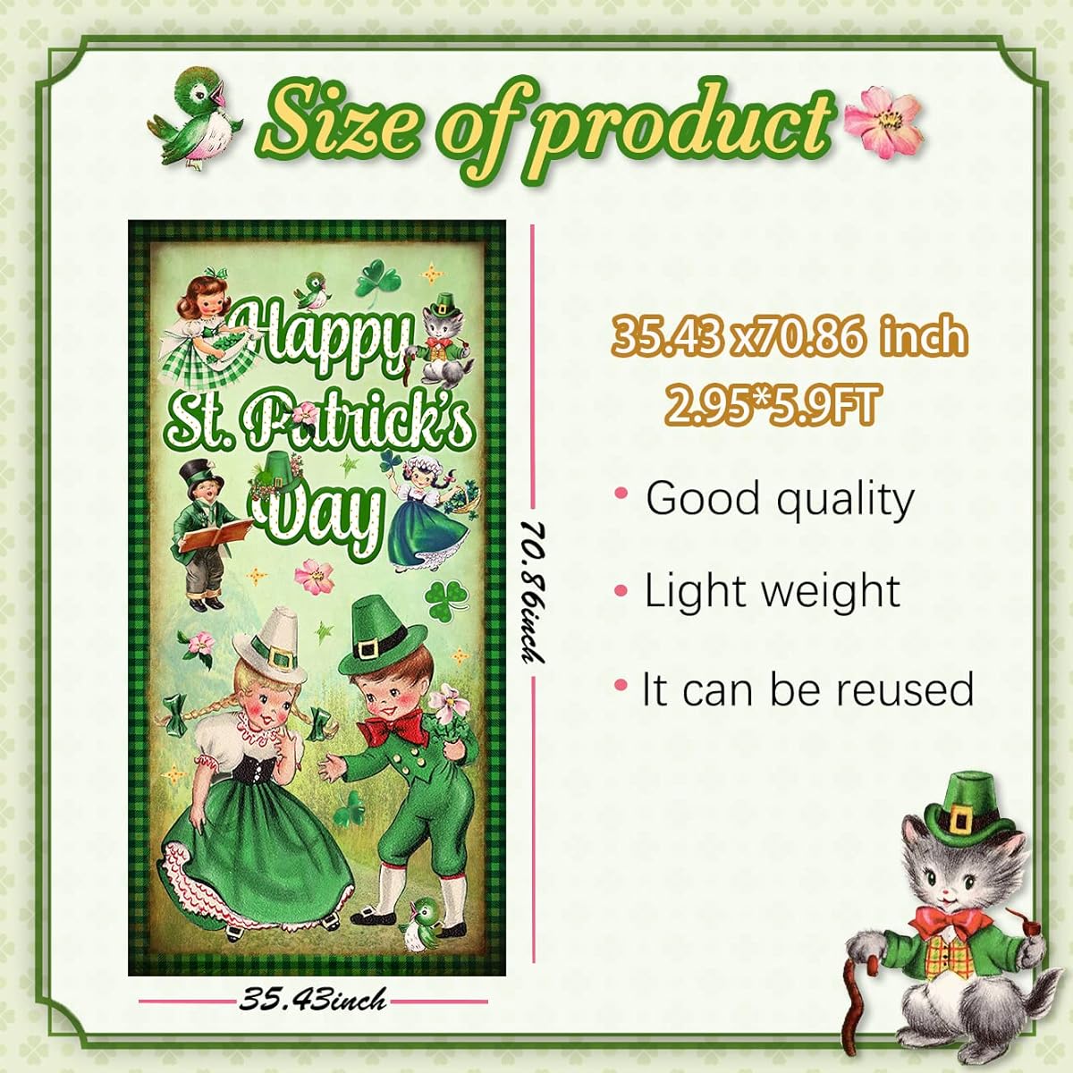 Happy St. Patrick's Day decoration