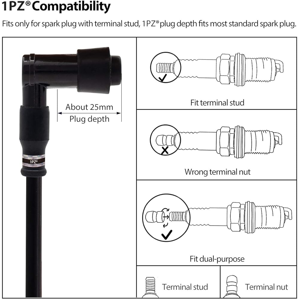 UMPARTS New Performance Racing Ignition Coil for Yamaha PW50 PW80 Motorcycle Dirt Pit Bike All Years