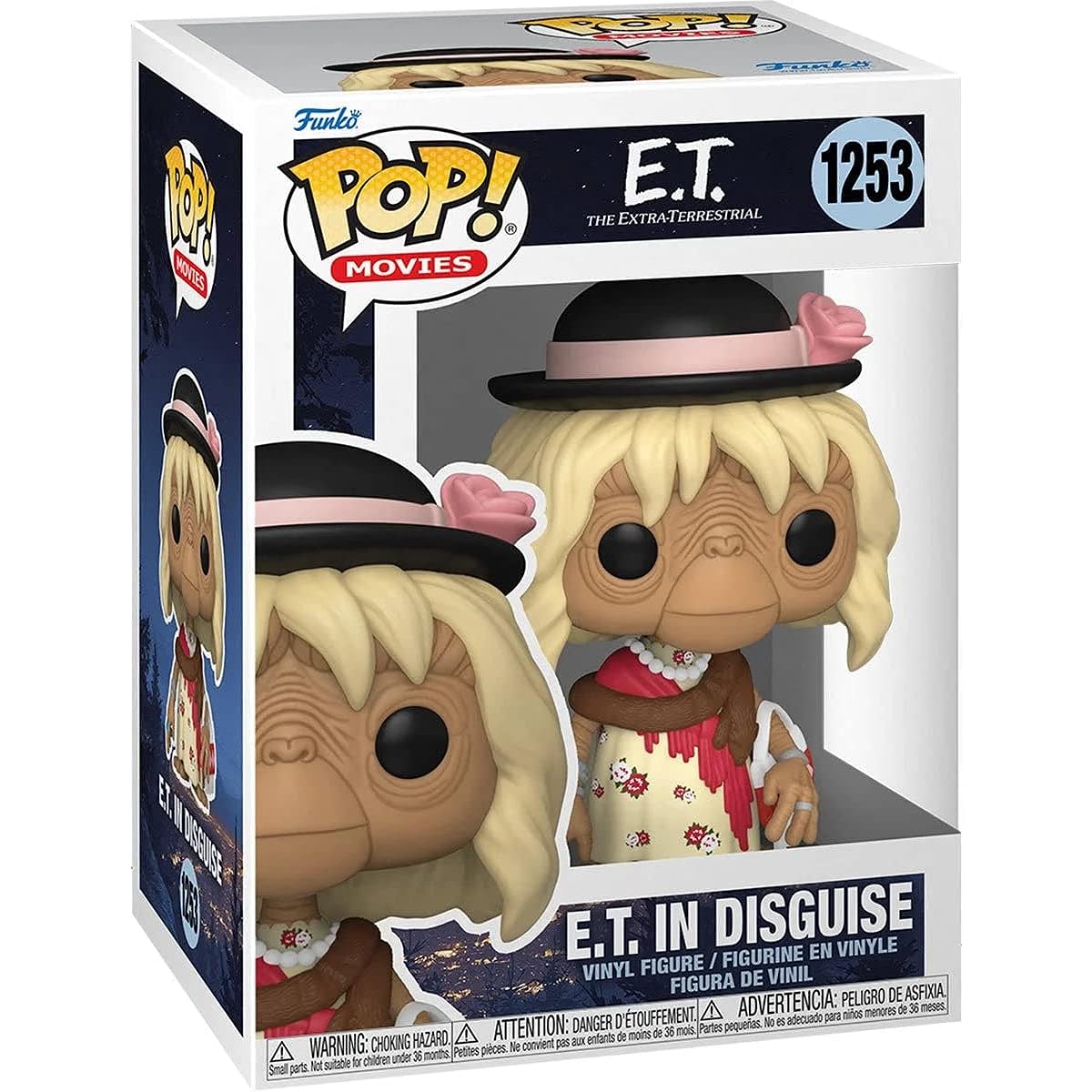 POP E.T. in Disguise Funko Pop! Vinyl Figure (Includes Compatible Pop Box Protector Case) Multicolor 3.75"