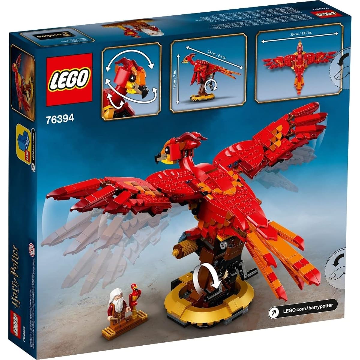 Lego Harry Potter Fawkes, Dumbledore's Phoenix 76394