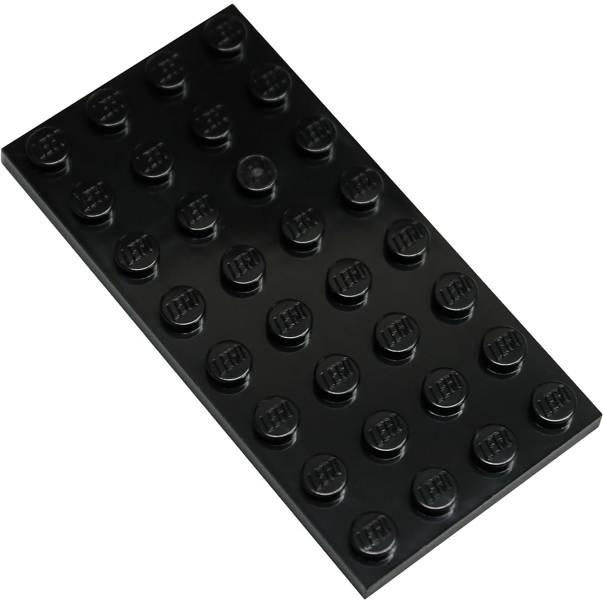 (c. 20 Pieces, Dark Gray) - LEGO Parts and Pieces: Dark Grey (Dark Stone Grey) 4x8 Plate x20