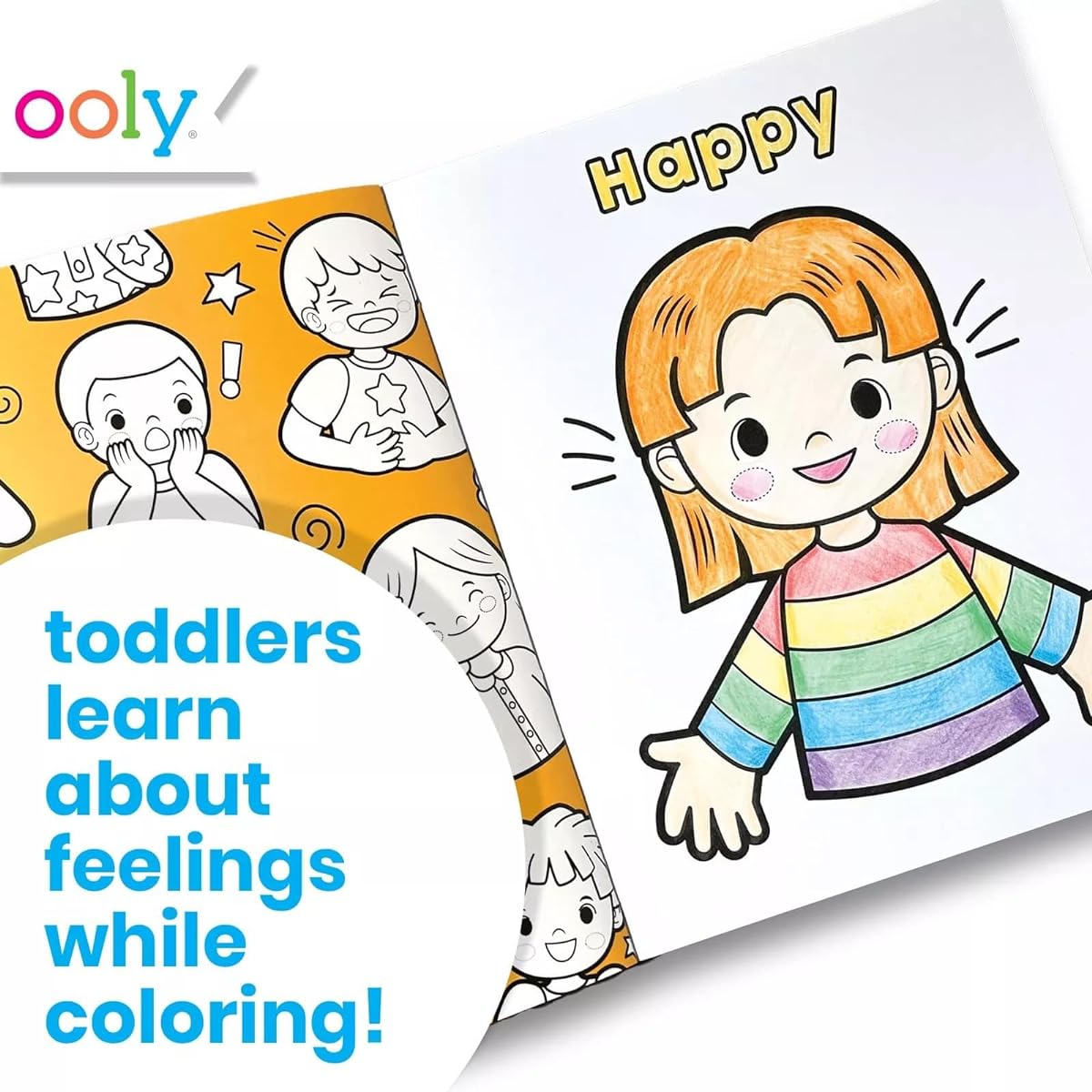 Ooly, Color-in' Book Fun Activity Coloring Pages for Kids