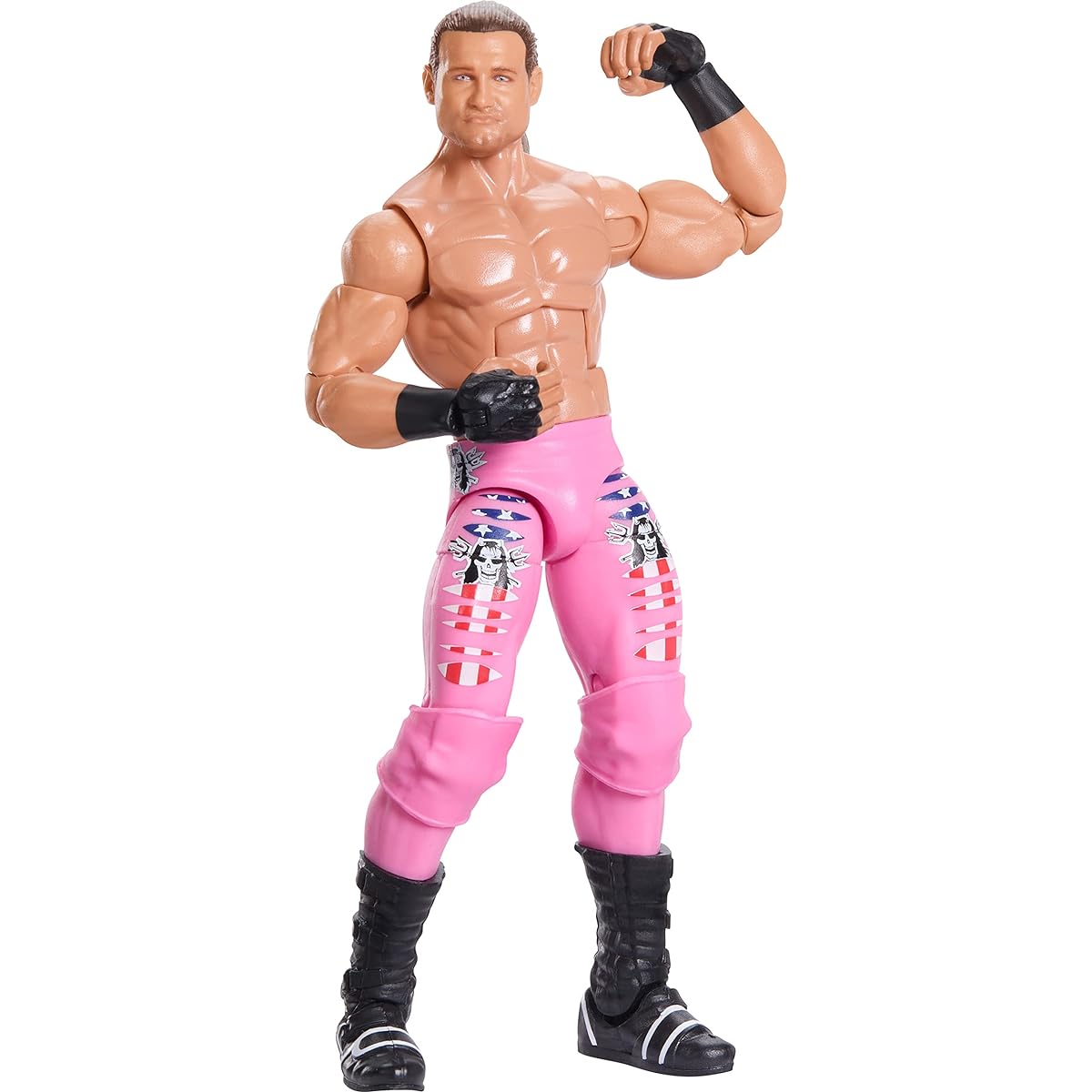WWE Elite Action Figure with SummerSlam Dolph Ziggler Accessory and Mr. Perfect Build-A-Figure Parts
