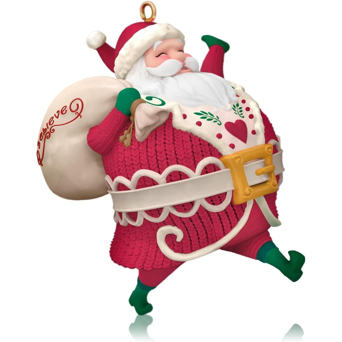 Santa 's on his way – 2014 Hallmark Keepsake Ornament