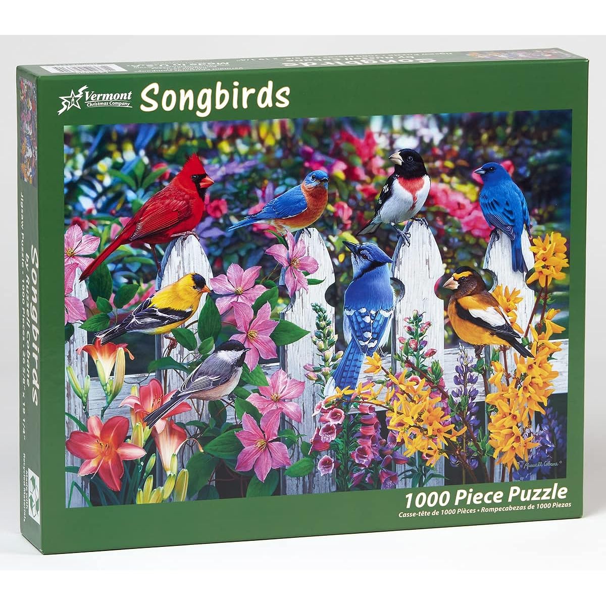 Vermont Christmas Company Songbird Jigsaw Puzzle 1000 Piece