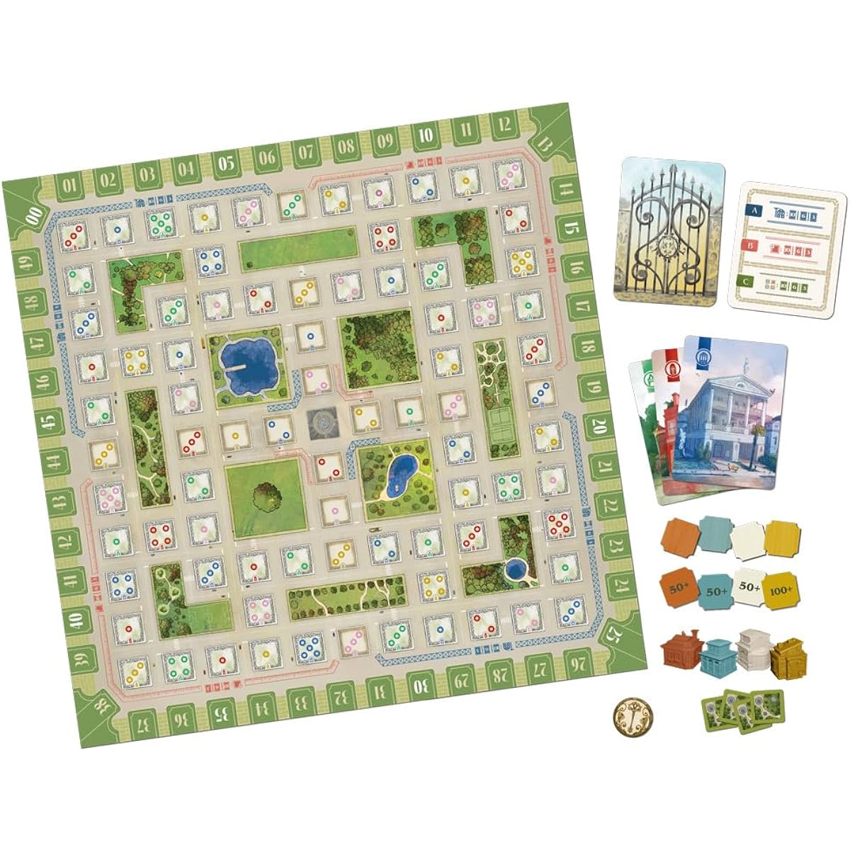 Arklight Sunrise Lane (2-4 players, 45 minutes, ages 8+) Board Game