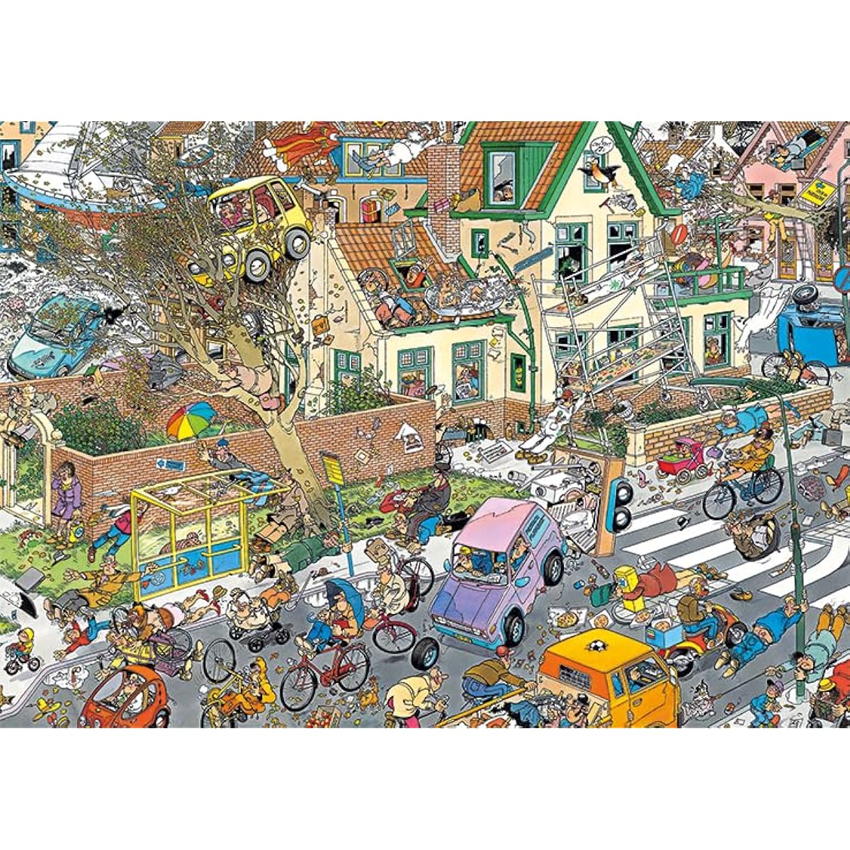 The Storm & The Safari. Puzzle 2 x 1000 pieces