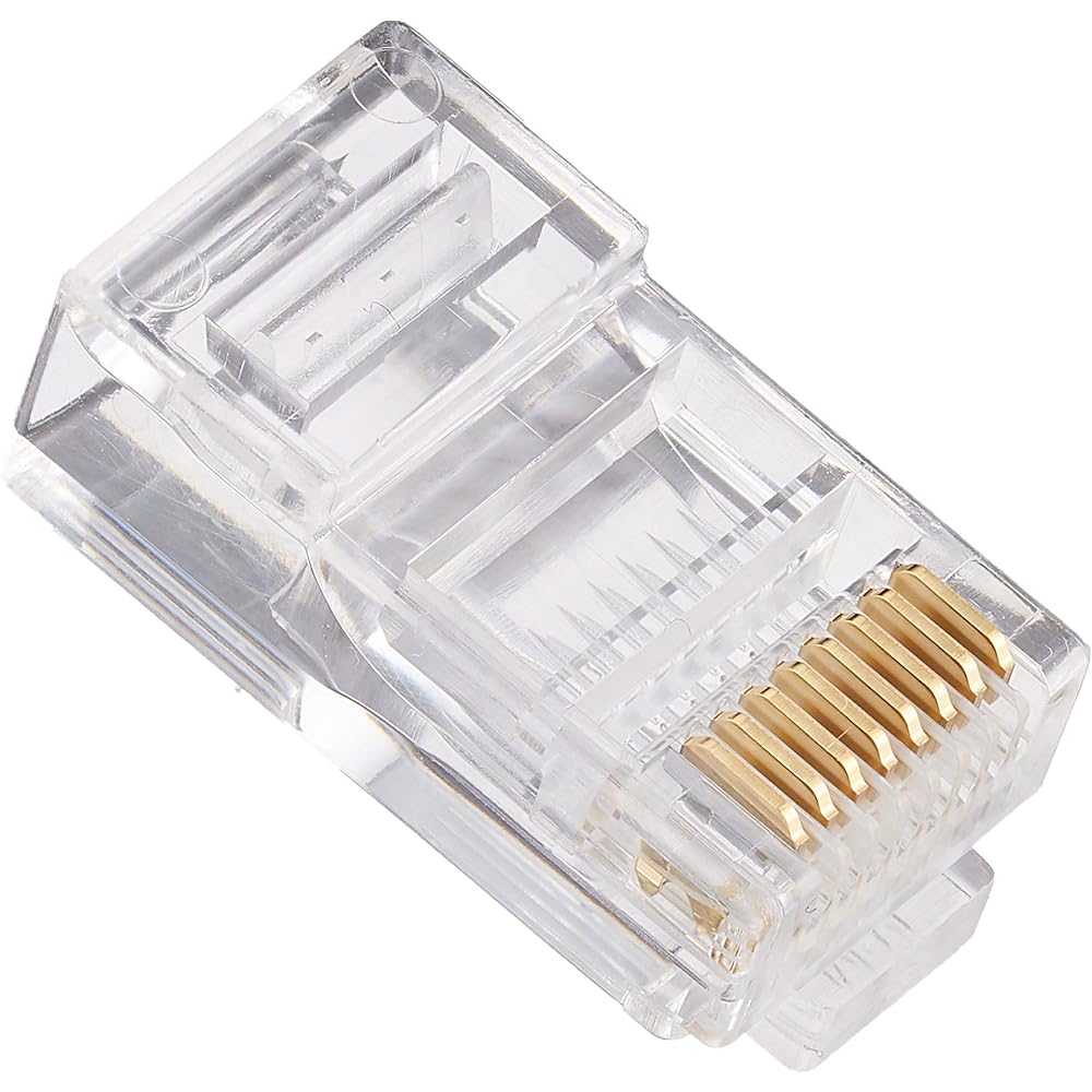ELECOM RJ45 connector single wire specification 100 pieces LD-RJ45T100