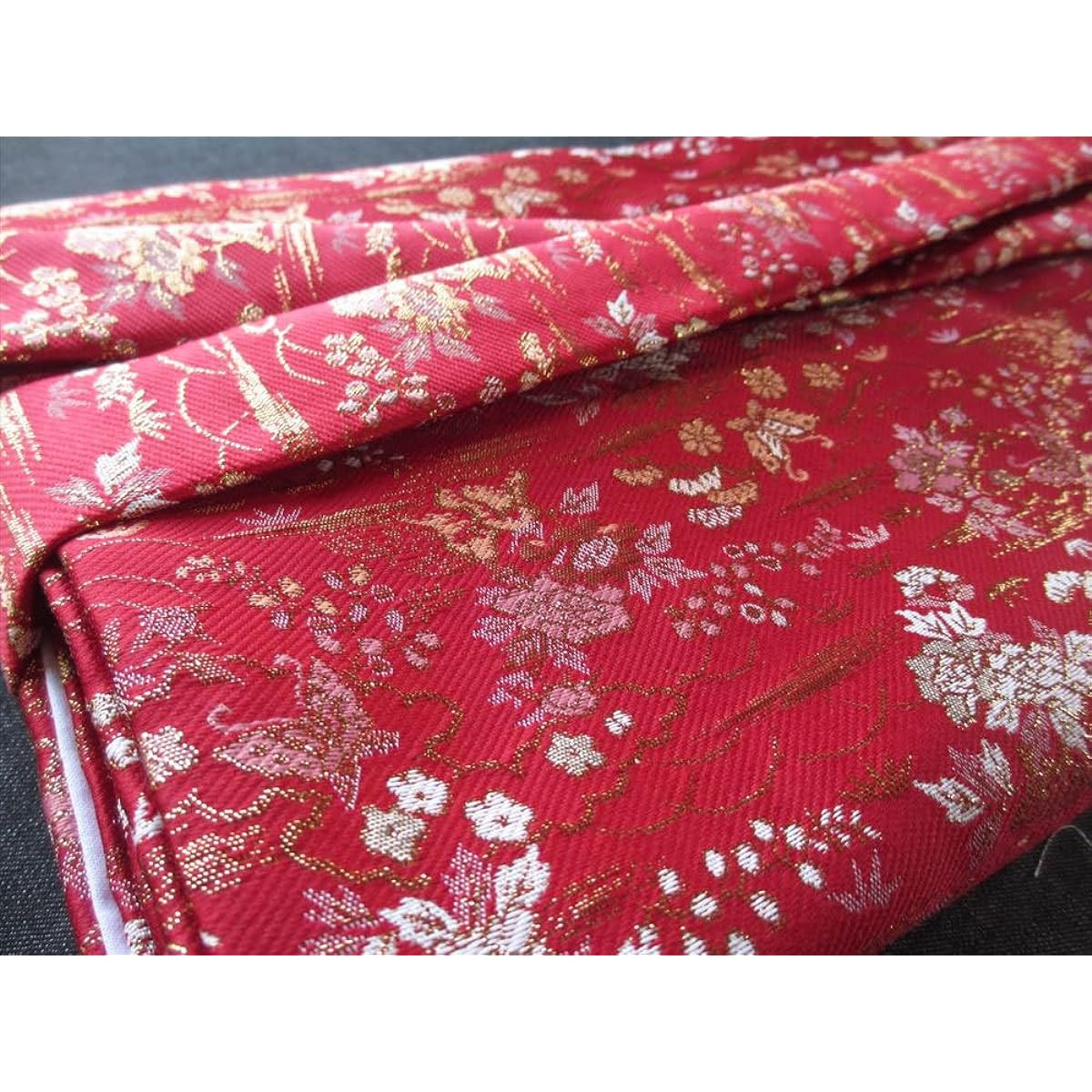 17-string Koto Case, Oil-stained, Nishiki, Plum, 014
