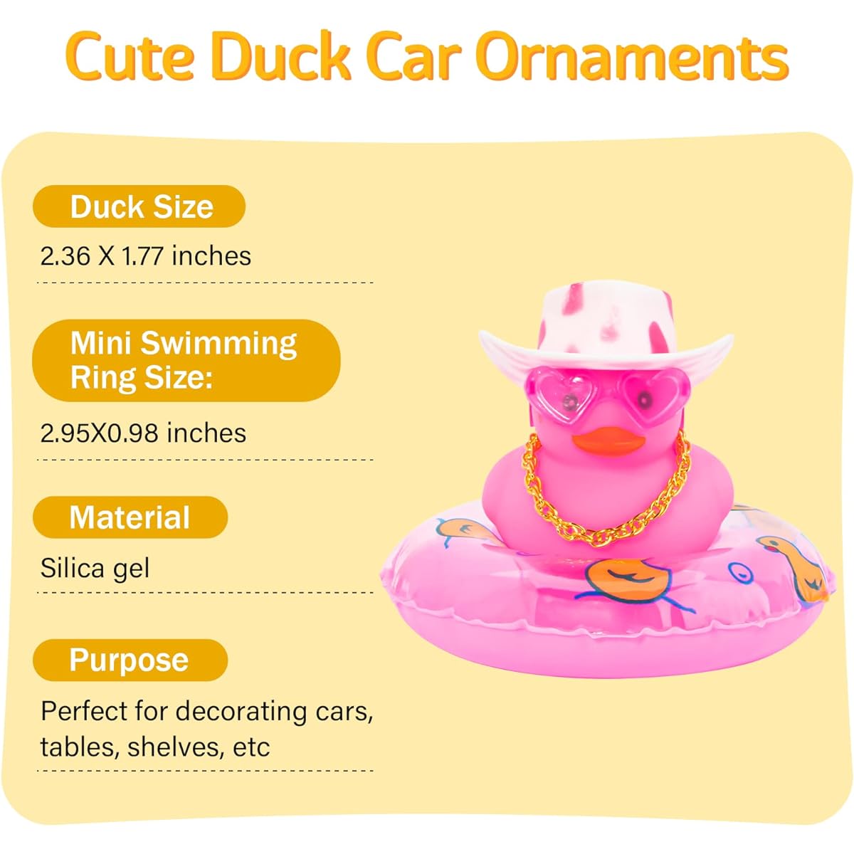 wonuu pink car accessories rubber duck dashboard decoration rubber duck pink accessories duck car accessories dashboard duck car decoration dashboard car duck car dashboard decoration