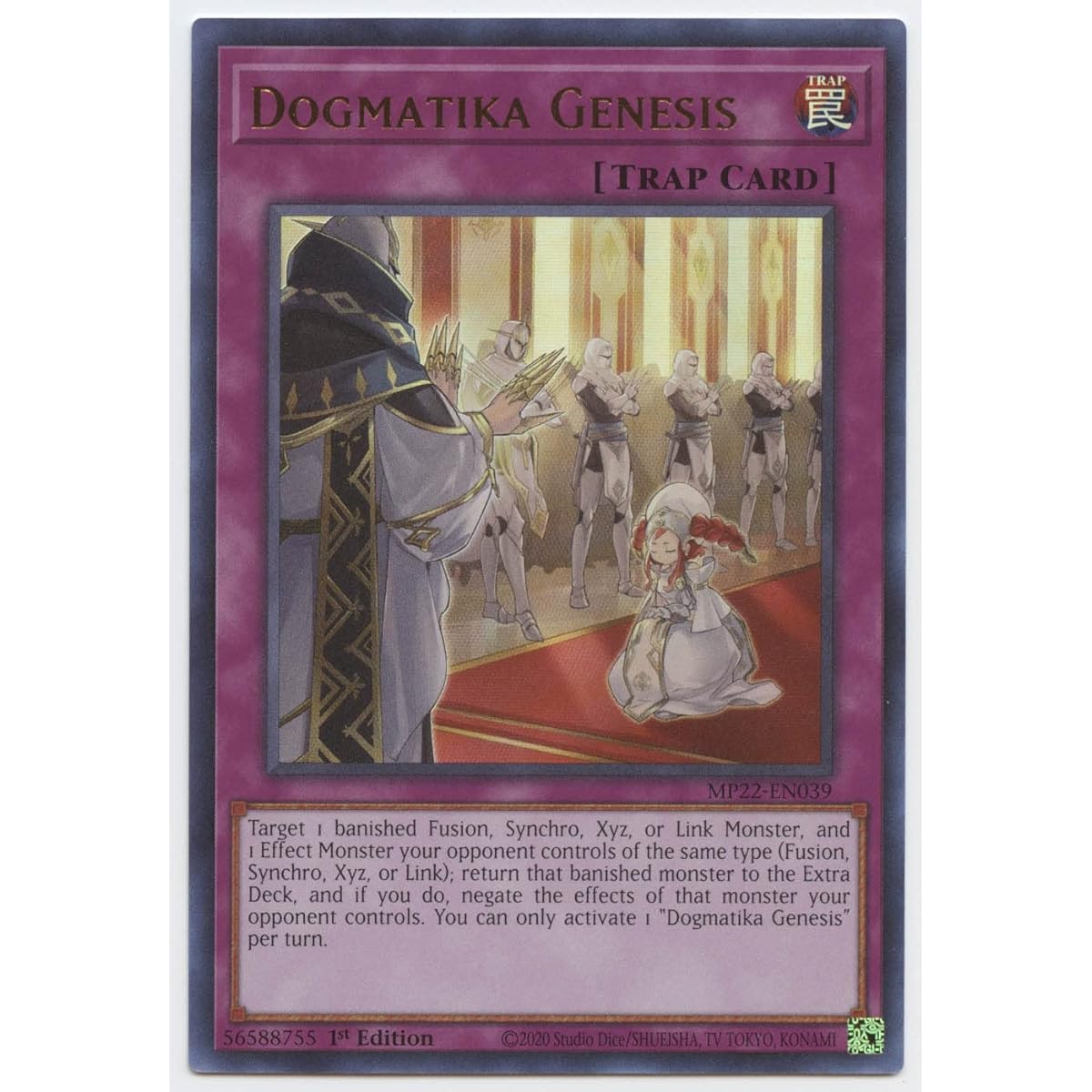 Dogmatika Genesis - MP22-EN039 - Ultra Rare - 1st Edition