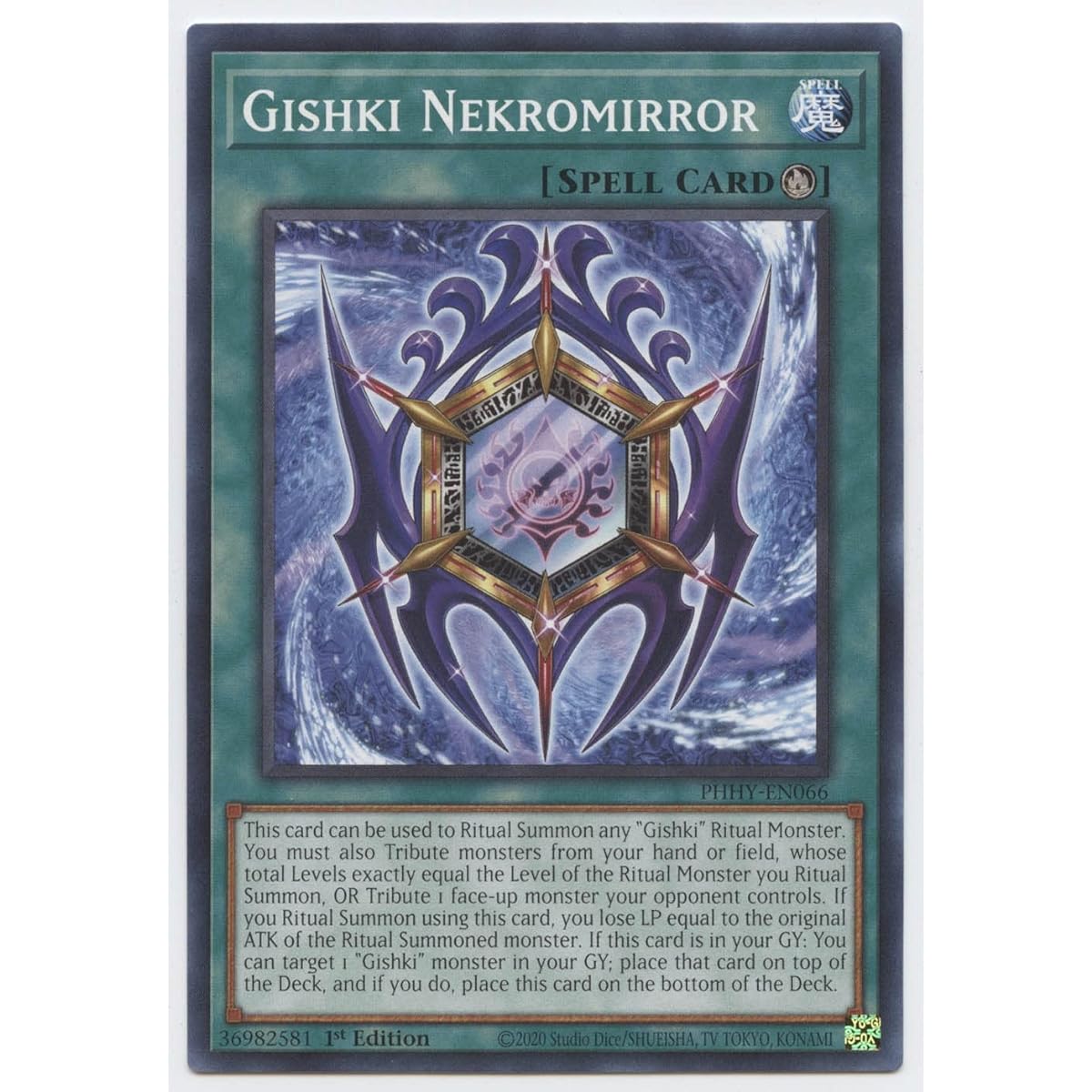 Gishki Nekromirror - PHHY-EN066 - Common - 1st Edition