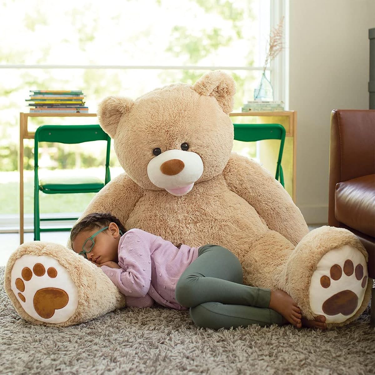 Vermont Teddy Bear Giant Teddy Bear – Life Size Teddy Bear 4 Feet