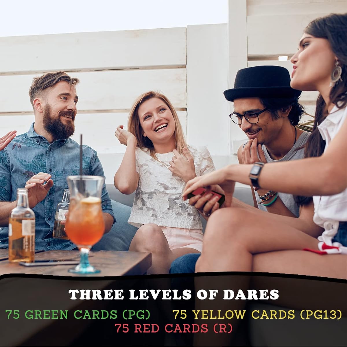 Dare or Dare - The Ultimate Drinking Party Game - For College Students and Fun Adults - 3-9 Players