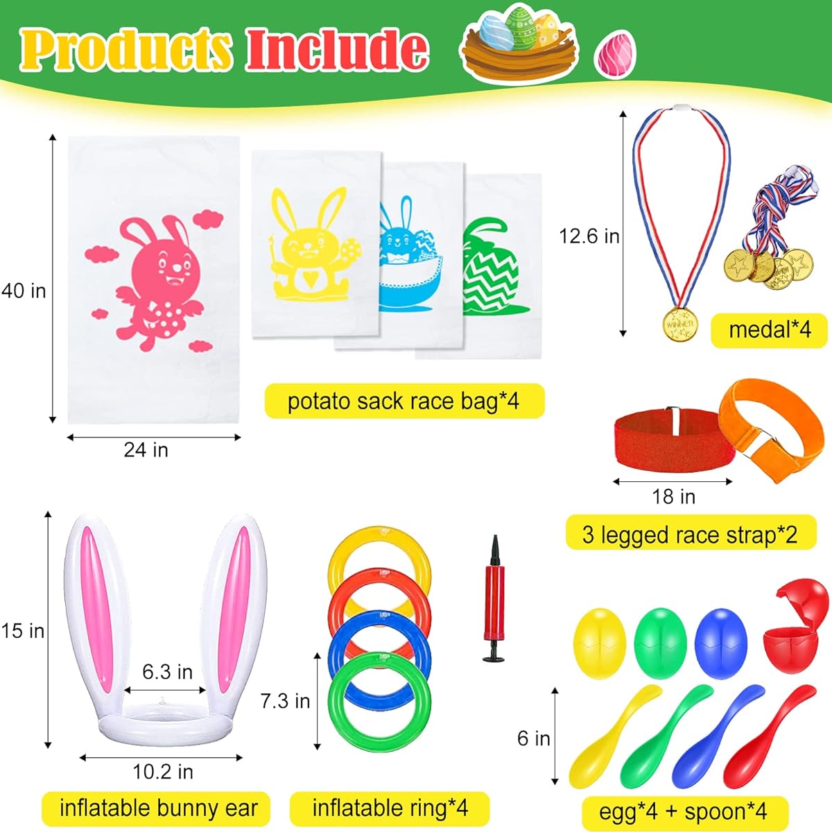 Uranus&No.1 Easter Party Game Outdoor