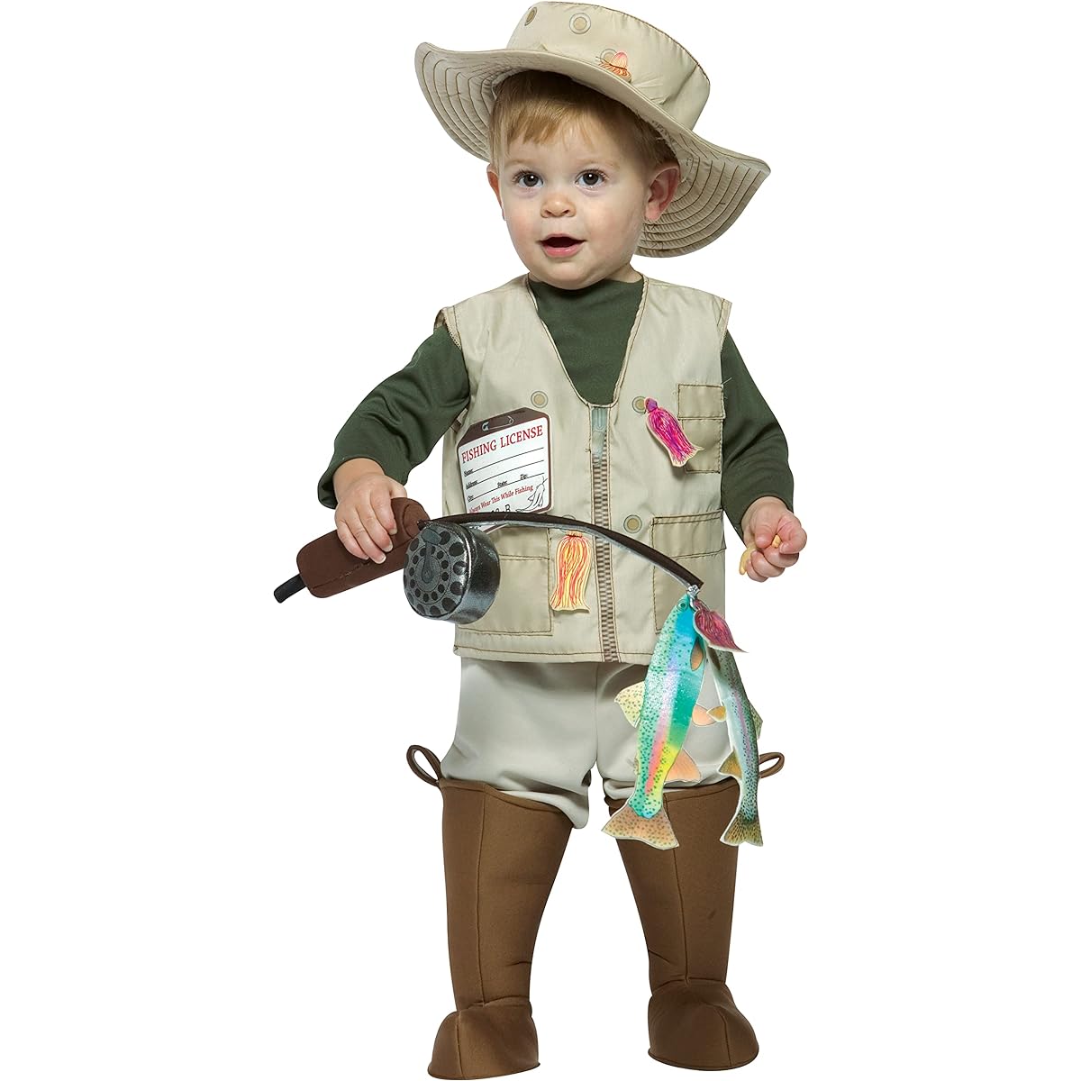 Future Fisherman Infant Costume Size: 18-24 Months