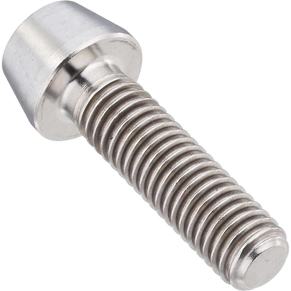 EGWORKS EGWORKS High Strength 64 Titanium Bolt ULTRA-Ti M5/18mm for Stem (No Washer) Set of 6 TIST-18N6-NW00