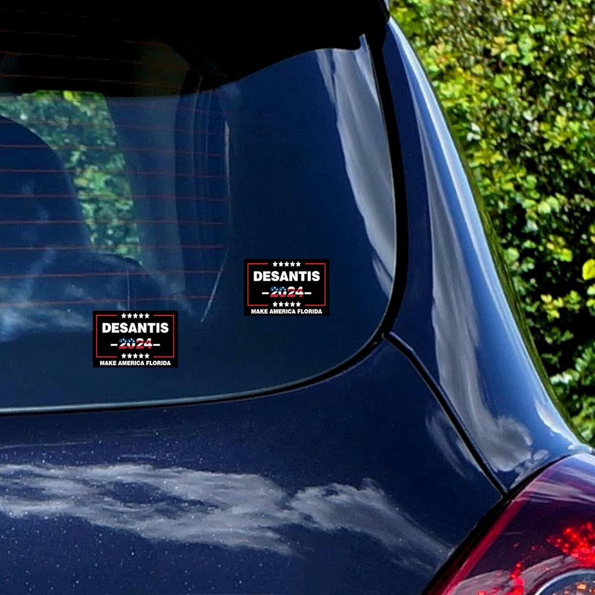 Desantis 2024 Bumper Stickers 2 Sheets Desantis 2024 Make America Florida Stickers Car Sticker Decal for Bumpers Laptops Doors Windows 6x4 Inch