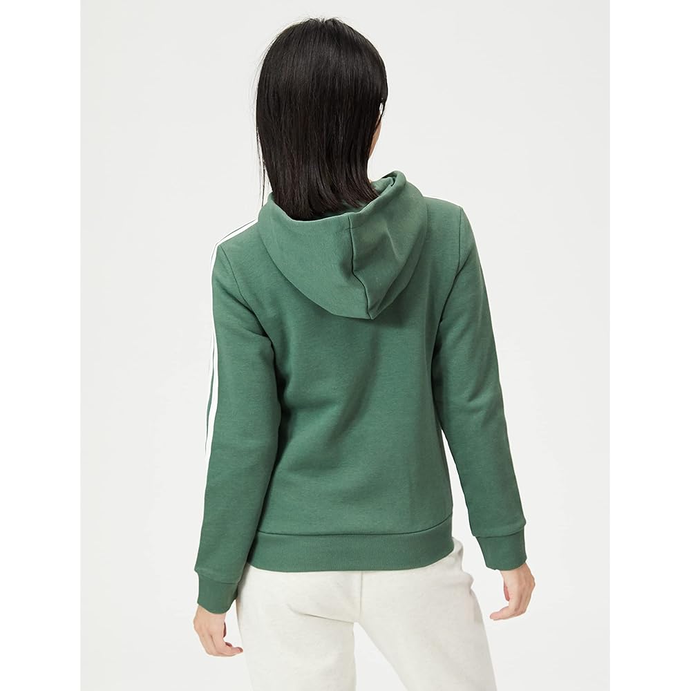 Adidas 28895 Women's Sweat Hoodie Essentials Fleece 3 Stripes Full Zip Hoodie