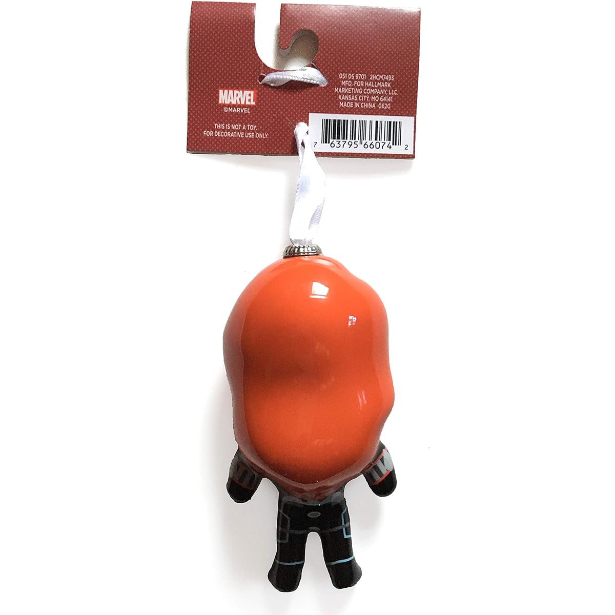 Marvel Black Widow Christmas Decoupage Ornament Kawaii