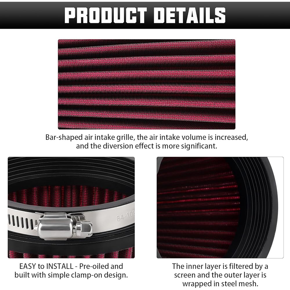 2GU144510000 YA-3502 Air Filter Replacement Yamaha Banshee 350 YFZ350 YFZ350LE YFZ350SE YFZ350SP YFG350H 1987-2006