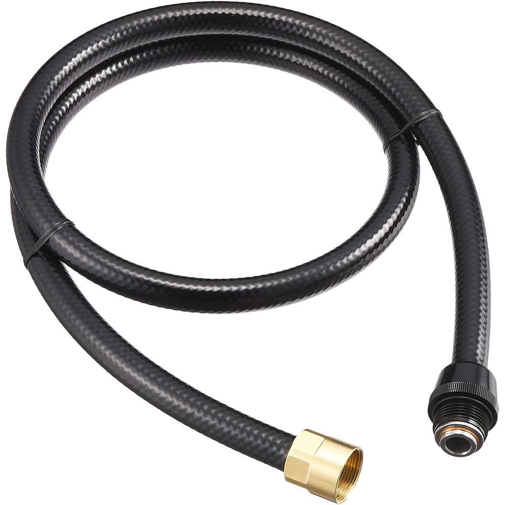 TOTO Shower hose for hair washer (1200mm, for hair washer, black) TH446R