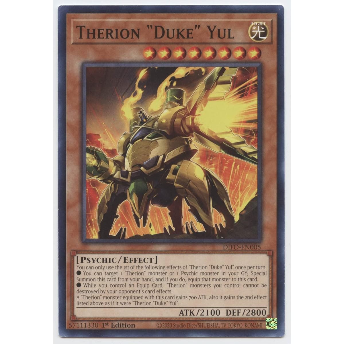 Therion Duke YUL - DIFO-EN005 - Common - 1st Edition.