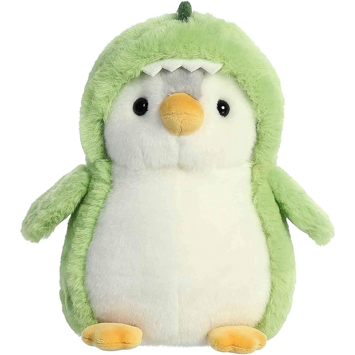 Aurora Pom Pom Penguin Plush Toy Set of 3 Pom Pom Dinosaur Pom Pom Dragon Pom Pom Unicorn