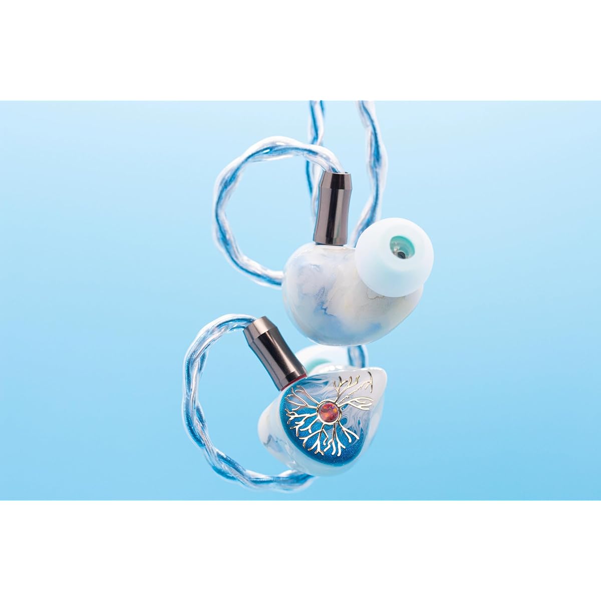 Kinera Idun Golden (Idun 2.0) Universal Hybrid In-Ear Monitors (Black Blue)