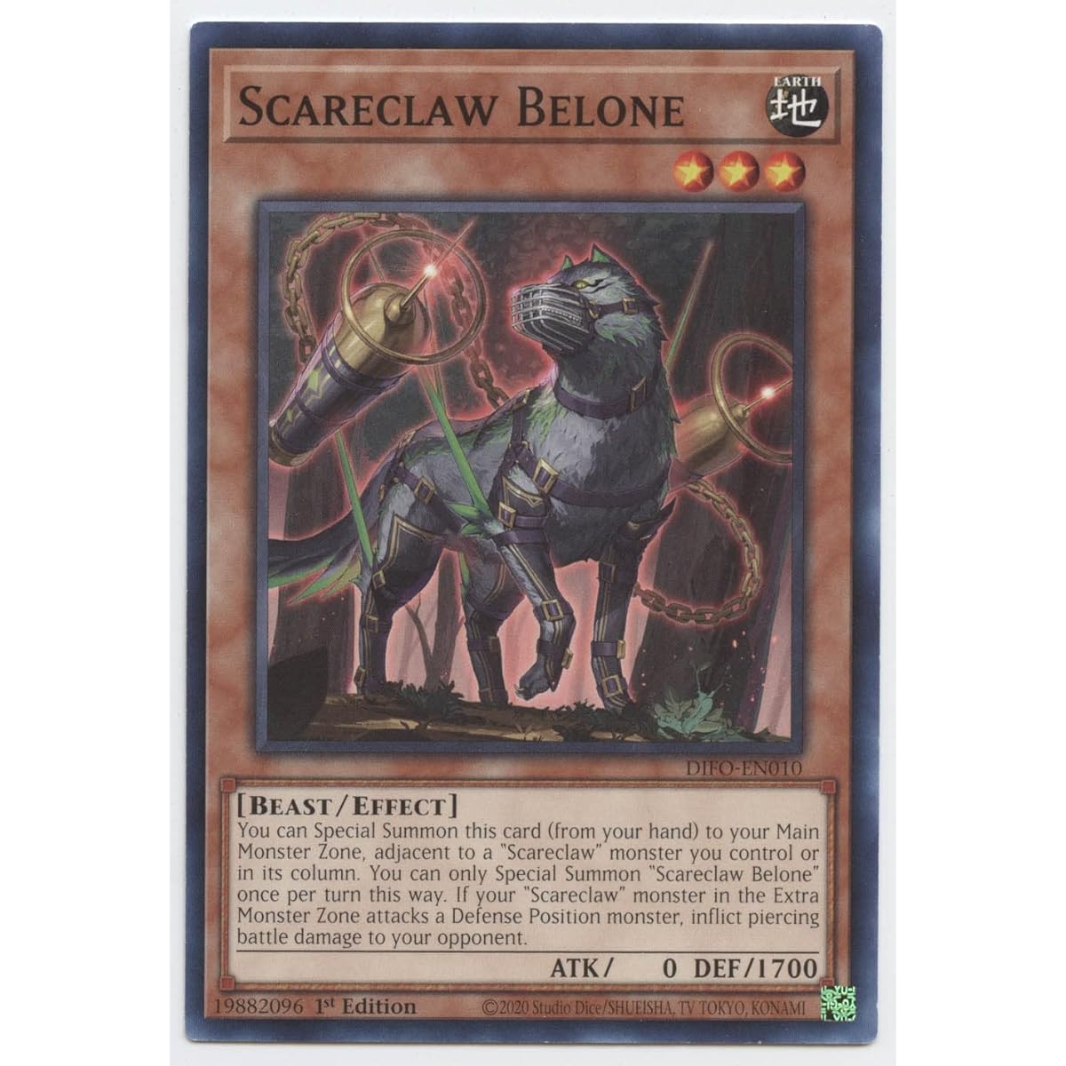 Scarecrow Bellone - DIFO-EN010 - Common - 1st Edition