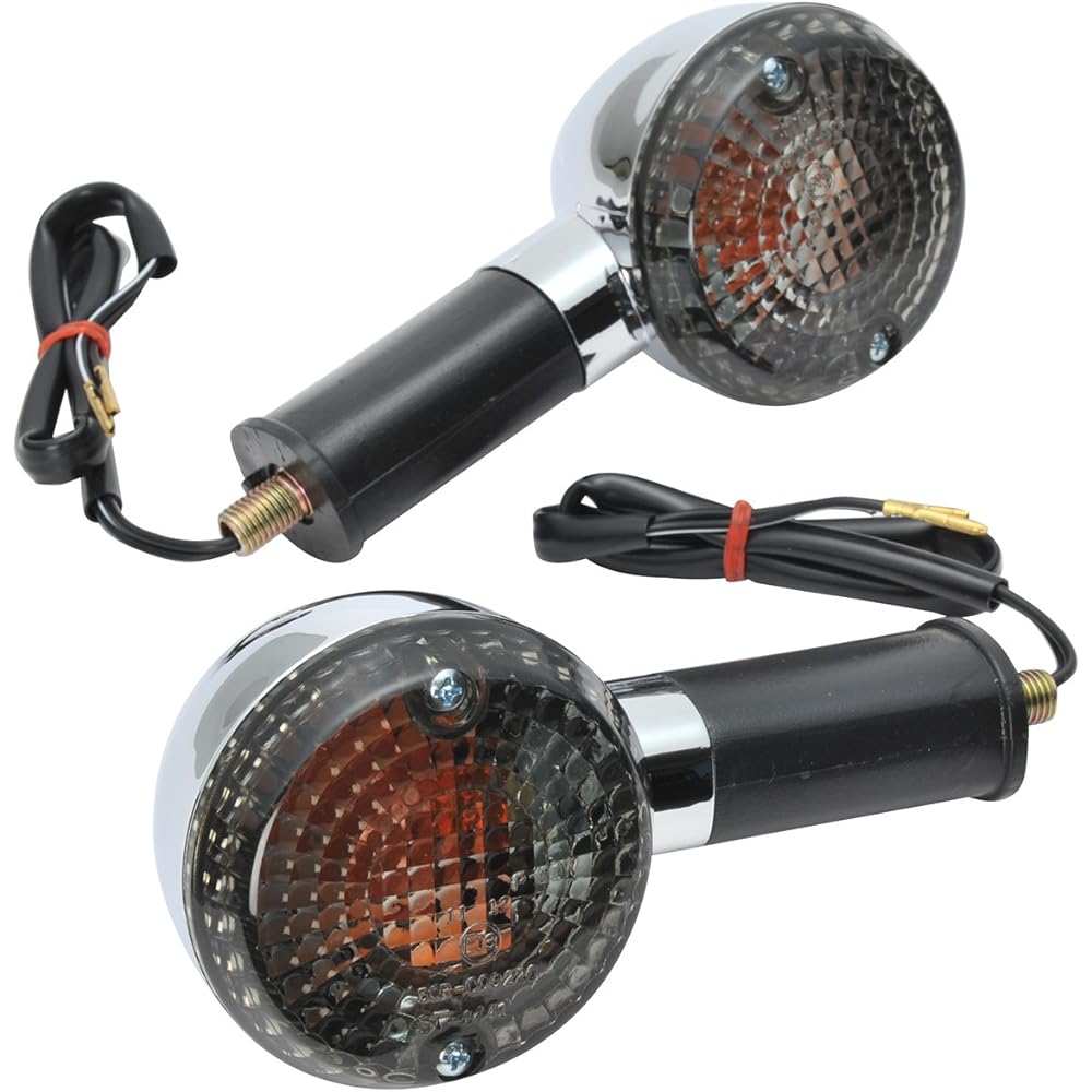 Rear turn signal Kawasaki Zephyr genuine replica smoked single bulb turn signal stay / 46491