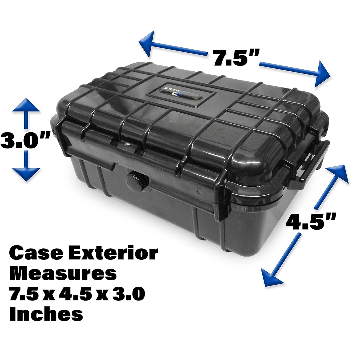 CASEMATIX Grade Card Case Compatible with 6+ BGS 8+ PSA FGS Grade Sports Trading Cards, Waterproof Grade Slab Card Storage Box with Card Carrying Case, Shock Absorbing Foam Inserts