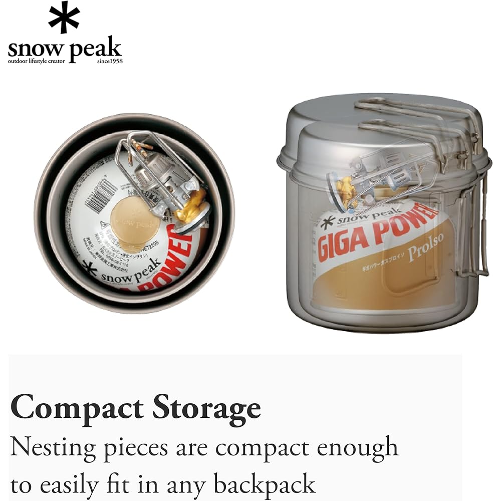 Snow Peak Titanium Trek Combo SCS-010T