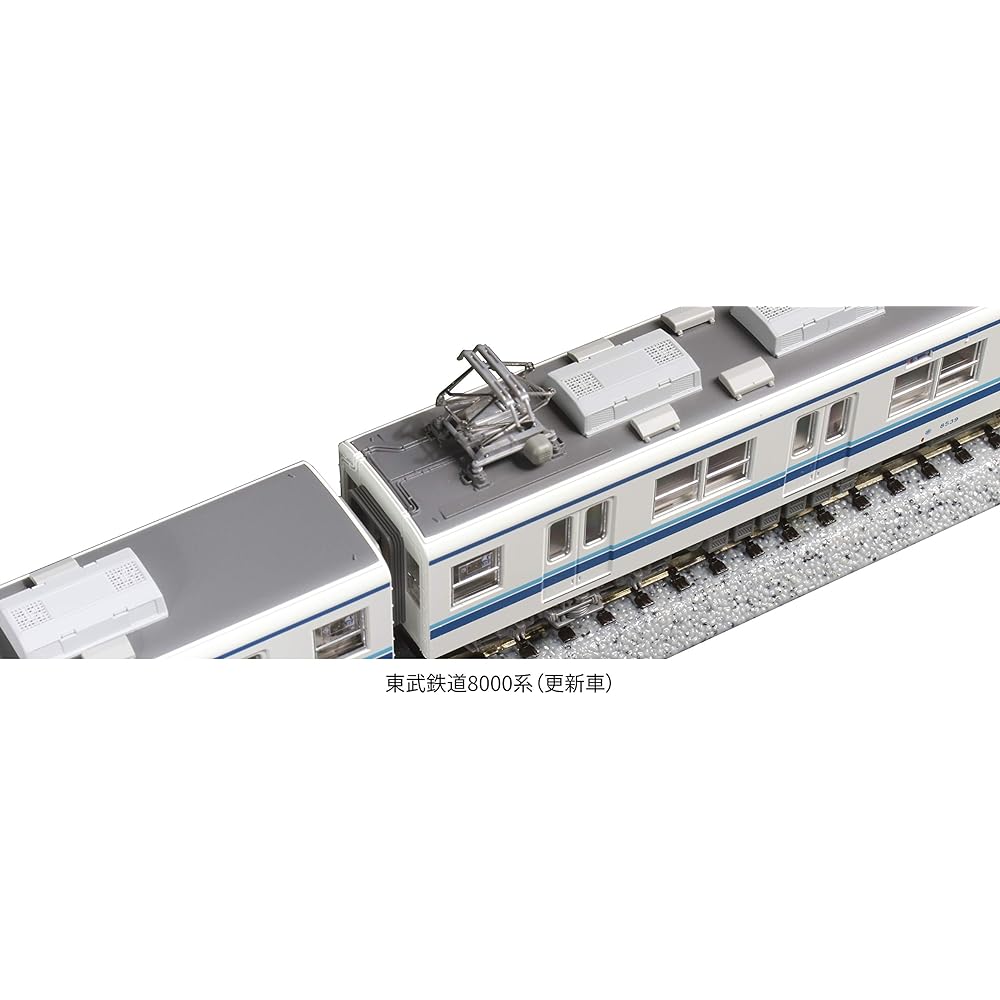 KATO N Gauge Tobu Railway 8000 Series Updated Car 4-Car Addition Set 10-1648 Railway Model Train