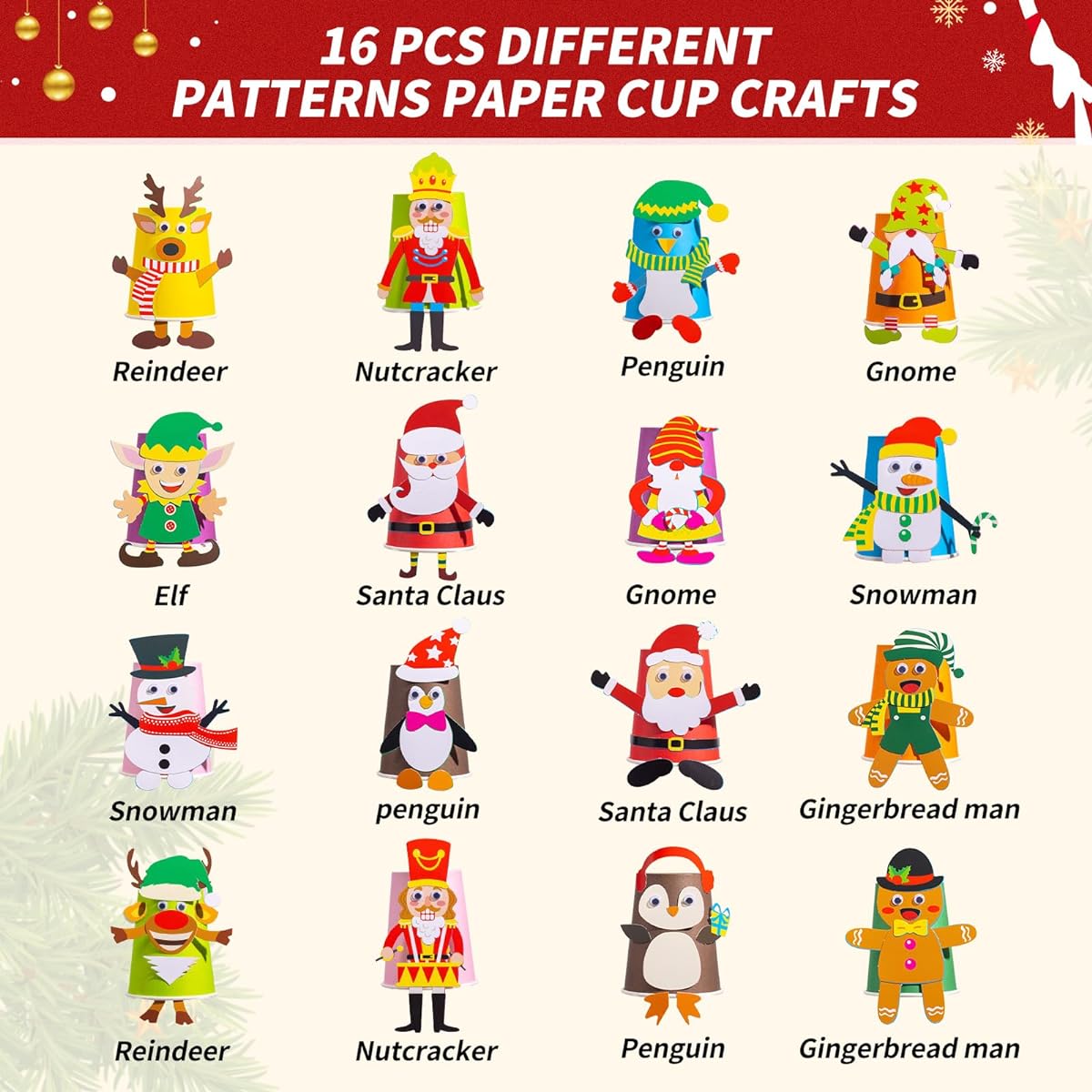 CARFRULTER Christmas Arts & Crafts for Kids