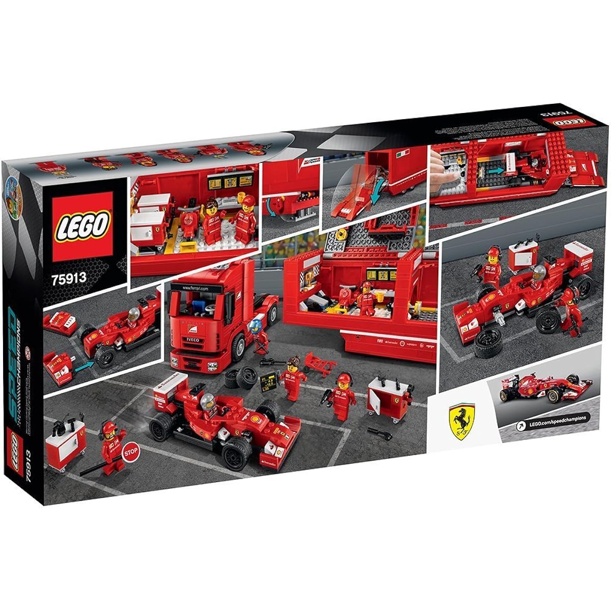 LEGO Speed Champions F14 T & Scuderia Ferrari Truck 75913