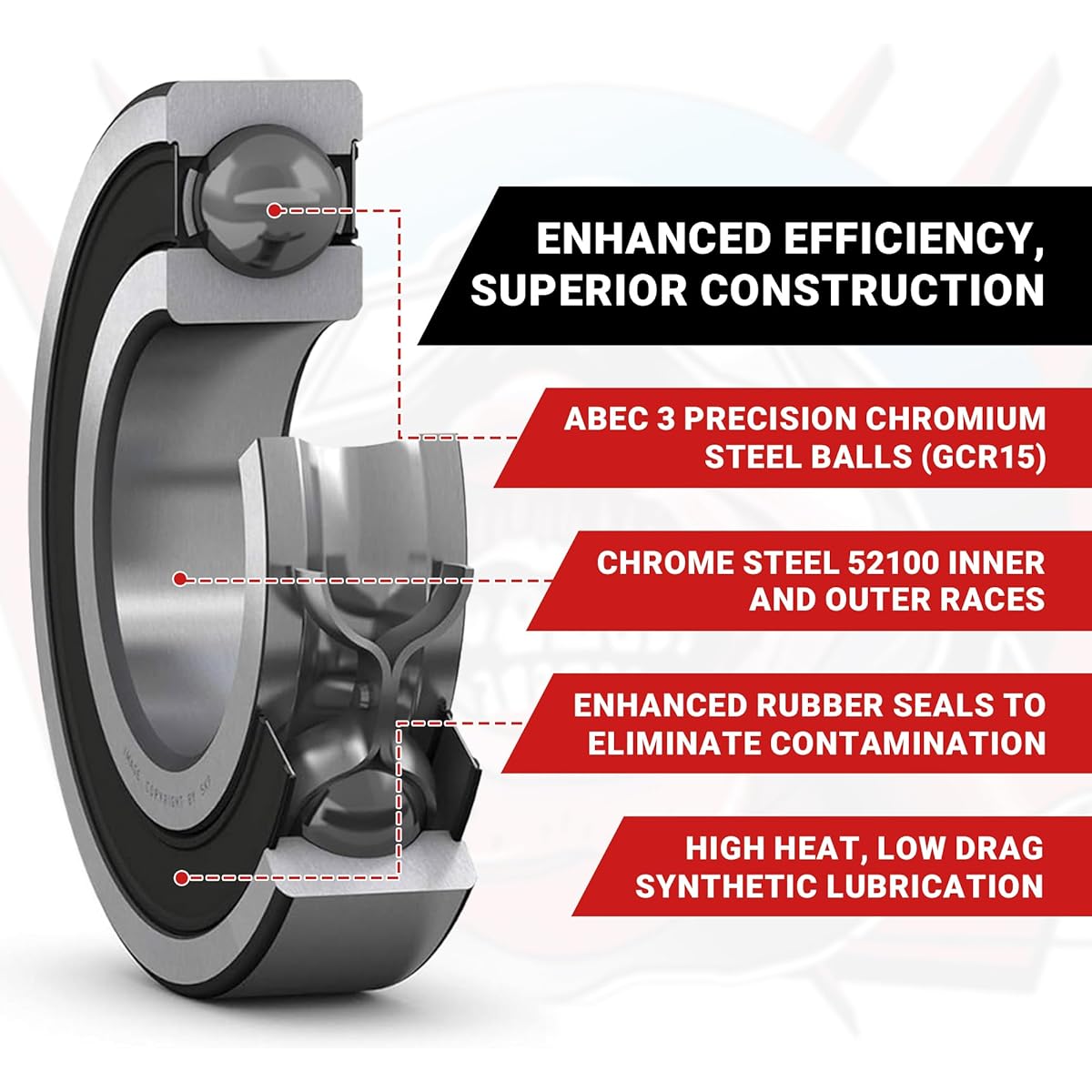 Tamiya Globe Liner Sealed Bearing Kit