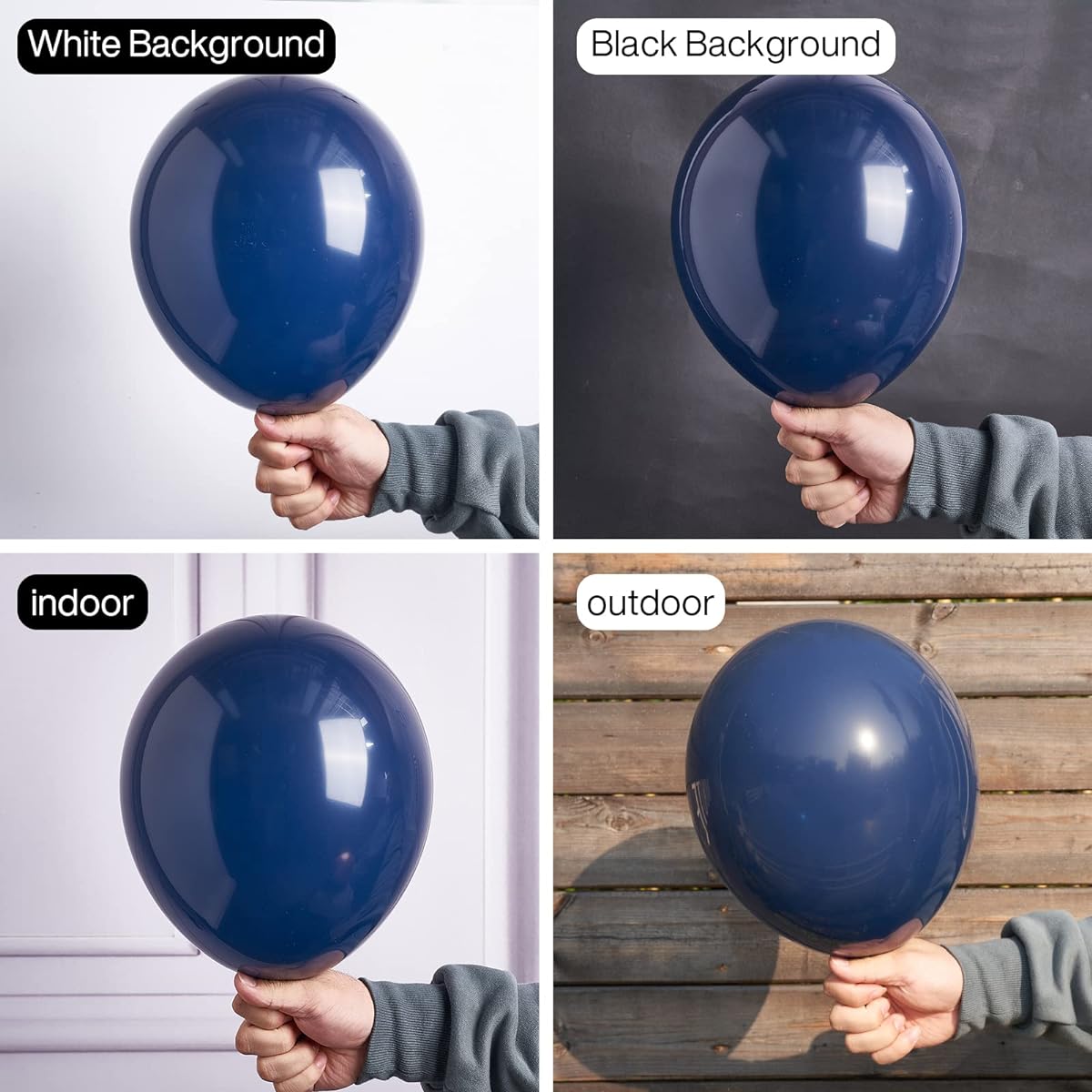 PartyWoo Blue Balloons 55 Pieces 12 Inch Nile Blue Balloons Latex Balloons Balloon Garland for Balloon Arch Party Decorations Birthday Decorations Wedding Decorations Baby Shower Decorations