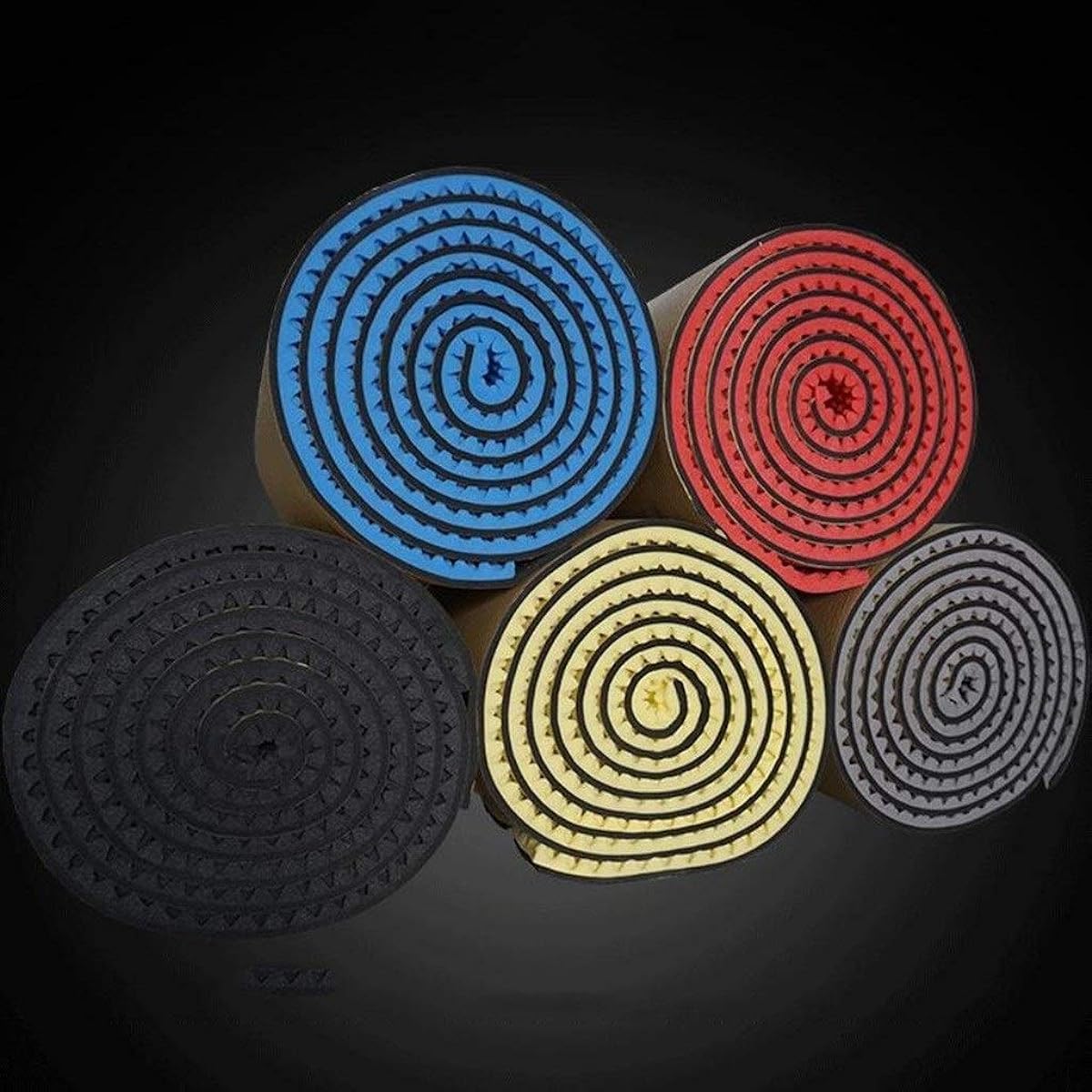 Enterprise Acoustic Panels Self-Adhesive Easy Installation Sound Absorbing Cotton Moisture Proof Flame Retardant Soundproof Roll (Yellow) (Yellow)